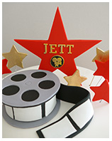 Hollywood Movie Theme Birthday cake